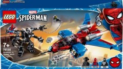 LEGO LEGO Marvel Super Heroes 76150 Spiderjet vs. Venom Mech LEGO Marvel Super Heroes 76150 Паукообразный двигатель против Венома