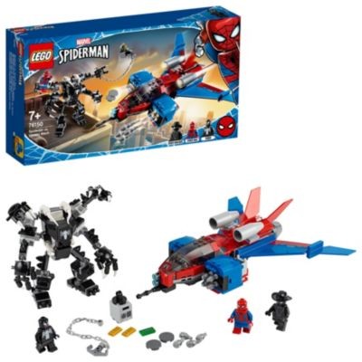 LEGO LEGO Marvel Super Heroes 76150 Spiderjet vs. Venom Mech LEGO Marvel Super Heroes 76150 Паукообразный двигатель против Венома