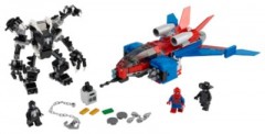 LEGO LEGO Marvel Super Heroes 76150 Spiderjet vs. Venom Mech LEGO Marvel Super Heroes 76150 Паукообразный двигатель против Венома