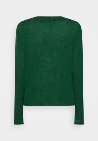 Tommy Hilfiger SOFT V-NECK CARDIGAN Cardigan prep green МЯГКИЙ КАРДИГАН С V-ОБРАЗНЫМ ВЫРЕЗОМ Кардиган подготова зеленый