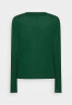 Tommy Hilfiger SOFT V-NECK CARDIGAN Cardigan prep green МЯГКИЙ КАРДИГАН С V-ОБРАЗНЫМ ВЫРЕЗОМ Кардиган подготова зеленый