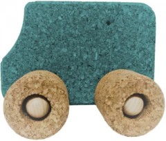 KORXX Spielzeugauto Kork Bus Пробковый автобус игрушечной машинки