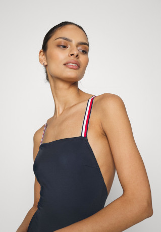Tommy Hilfiger STRAIGHT NECK  Swimsuit desert sky ПРЯМОЙ ВЫРЕЗ Купальник небо пустыни
