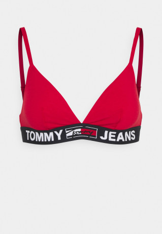 Tommy Hilfiger BRALETTE UNLINED Triangle bra primary red БЮСТГАЛЬТЕР БЕЗ ПОДКЛАДКИ Бюстгальтер с треугольными чашечками первичный красный