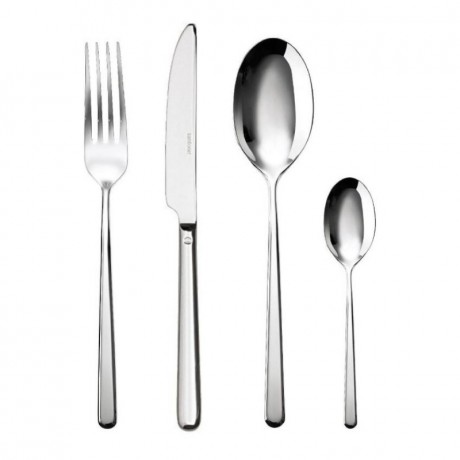 Sambonet Sambonet Linear - Edelstahl 18/10 Besteckset 24-tlg. Vollheft / Monoblock Sambonet Linear - набор столовых приборов из нержавеющей стали 18/10, 24 предм. Полный буклет/моноблок