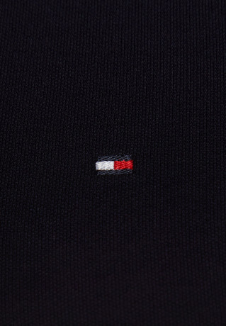 Tommy Hilfiger SLIM GLOBAL ZIP Polo shirt desert sky SLIM GLOBAL ZIP Рубашка поло небо пустыни