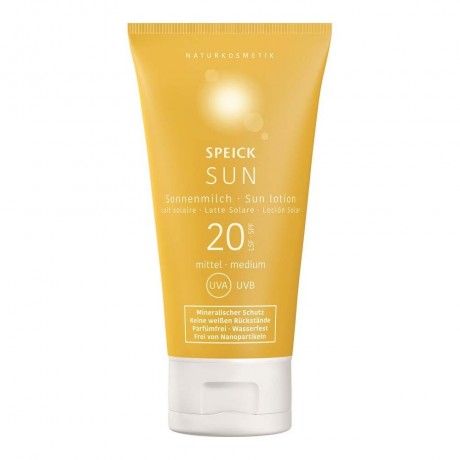 Speick Naturkosmetik LSF20 Sonnenmilch 150ml Солнцезащитное молочко SPF20 150мл