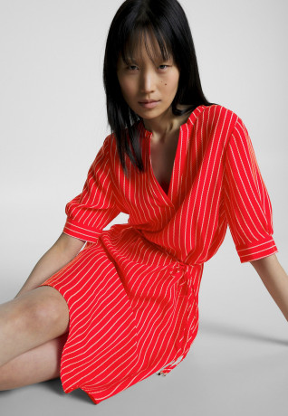 Tommy Hilfiger STRIPE  Day dress rope stp fireworks ПОЛОСКА Повседневное платье веревочный фейерверк