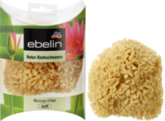 ebelin Губка для душа натуральная, 1 шт