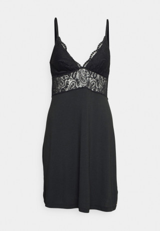 Tommy Hilfiger NIGHTDRESS Nightie black НОЧНАЯ РУБАШКА Ночнушка черный