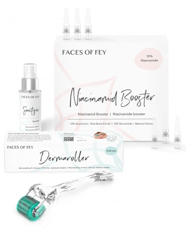 FACES OF FEY Microneedlingset Basic Niacinamid 0,50mm  Набор для микронидлинга Basic Niacinamide 0,50 мм