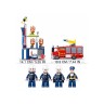 Sluban Klemmbausteine Feuerwehr Ubungsgelande (585 Teile) Учебный полигон пожарной части (585 частей)