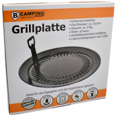 bahama bahama Gaskocher, Camping Grillplatte Universal O30,5cm Grillaufsatz Campingkocher Grillrost Grill  Газовая плита Bahama, походная гриль, унивесальная насадка для гриля диаметром 30,5 см, походная плита, решетка для гриля