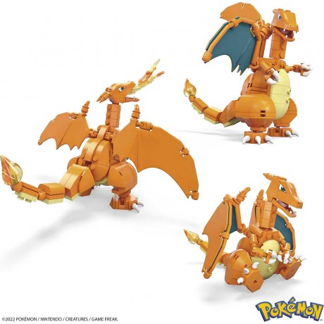 Mattel Mega Construx Pokemon Glurak Mega Construx Покемон Чаризард