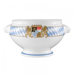 Seltmann Weiden Seltmann Weiden Compact Bayern Lowenkopfterrine o. De. 'Weisswursttopf' 3,0 L Seltmann Weiden Compact Bayern Террин с головой льва o. De. "Вайсвурсттопф" 3,0 л