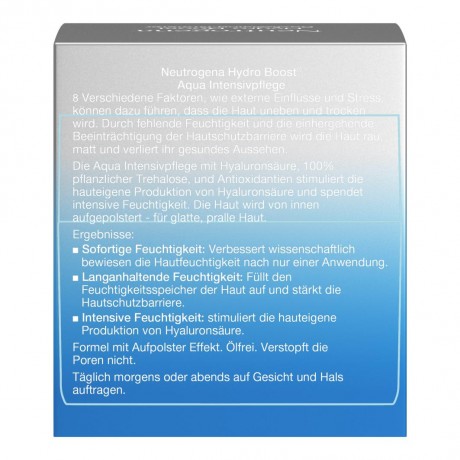 Neutrogena Aqua Intensivpflege  Аква интенсивный уход