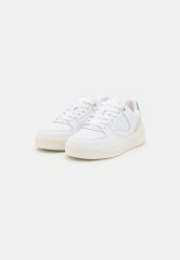 Tommy Hilfiger BASKET  Trainers white/galvanicgreen КОРЗИНА кроссовки белый/гальванический зеленый