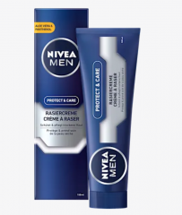 NIVEA MEN Rasiercreme Protect &amp; Care, 100 ml Крем для бритья Protect &amp; Care, 100 мл