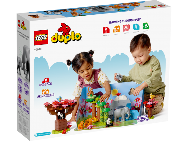 Lego Wilde Tiere Asiens Дикие животные Азии