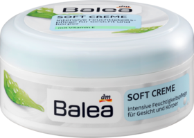 Balea (Балеа) Soft Creme Нежный Крем для лица и тела с витамином Е, 250 мл