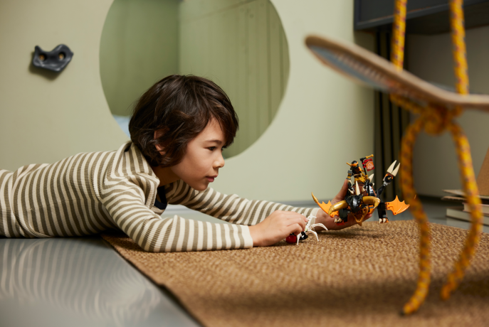 Lego Coles Erddrache EVO Земляной дракон Коула EVO