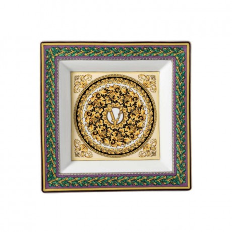 Rosenthal meets Versace Rosenthal Versace Barocco Mosaic Schale quadratisch 22 cm Rosenthal Versace Barocco Mosaic чаша квадратная 22 см