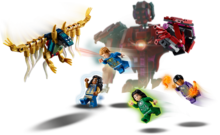 Lego LEGO Marvel The Eternals: In Arishems Schatten LEGO Marvel The Eternals: В тени Аришема