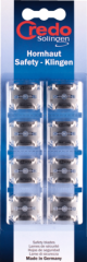 Credo Hornhaut Safety-Klingen für Safety Hobel Безопасные лезвия для Ножа для срезания роговицы на ногах, 8 шт