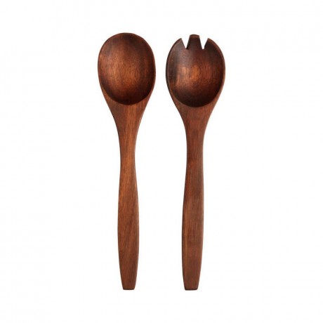 ASA SELECTION ASA Wood Dark Akazie Massiv Salatbesteck l: 30 cm Сервировочные столы ASA Wood Dark Solid Acacia Salad l: 30 см