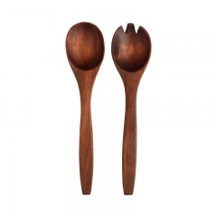 ASA SELECTION ASA Wood Dark Akazie Massiv Salatbesteck l: 30 cm Сервировочные столы ASA Wood Dark Solid Acacia Salad l: 30 см