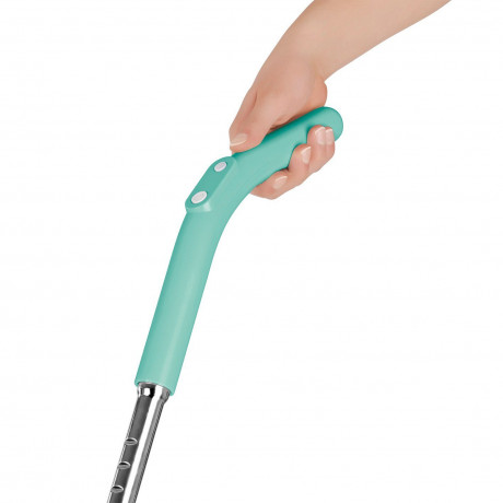 CLEANmaxx CLEANmaxx Akku-Wischmopp Akku-Spray-Mopp, 30 W, 360° Rotation turkis/weiss  Беспроводная швабра CLEANmaxx, беспроводная швабра с распылителем, 30 Вт, вращение на 360°, бирюзовый/белый