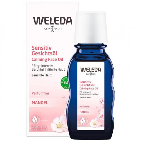 Weleda Mandel Sensitiv Gesichtsol  Миндальное масло для чувствительной кожи лица