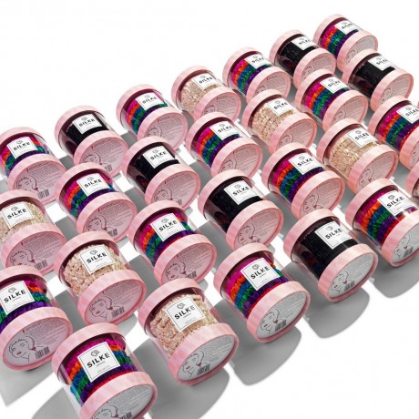 Silke London Cleopatra SILKE Hair Ties Black Клеопатра Резинки для волос SILKE