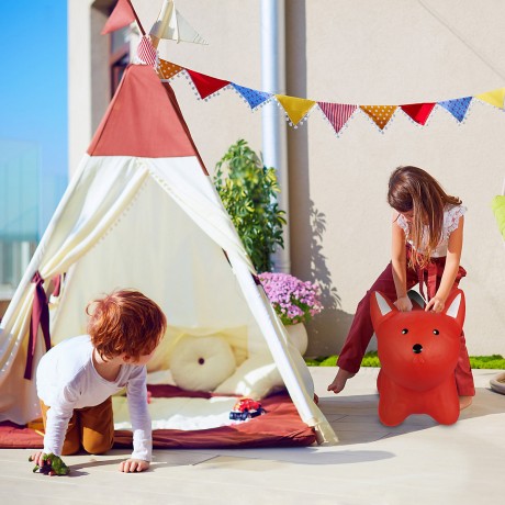 relaxdays Hupftier Fuchs rot Копытная лисица рыжая