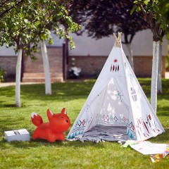 relaxdays Hupftier Fuchs rot Копытная лисица рыжая