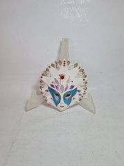 Маска винтажная Venicia Im Stil, гипс, 14 x 15 см, Германия, 1960-70гг.