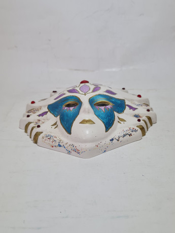 Маска винтажная Venicia Im Stil, гипс, 14 x 15 см, Германия, 1960-70гг.