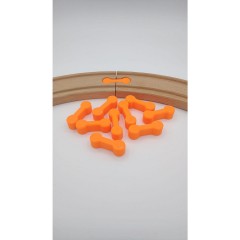 KCMMPF3DPrint Holzeisenbahn 10 Verbindungsstucke | Kompatibel mit verschiedensten Holzeisenbahnen Деревянная железная дорога 10 соединительных частей | Совместимость с различными деревянными железными дорогами