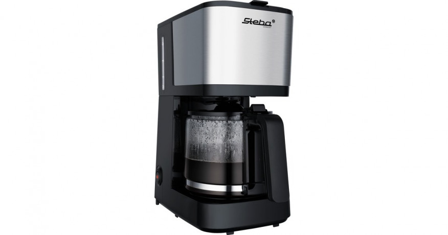 Steba Steba Filterkaffeemaschine KM F2 , Filtermaschine edelstahl, Glaskanne mit 1,25 L  edelstahl Кофемашина с фильтром Steba KM F2, фильтр-машина из нержавеющей стали, стеклянный кувшин на 1,25 л.