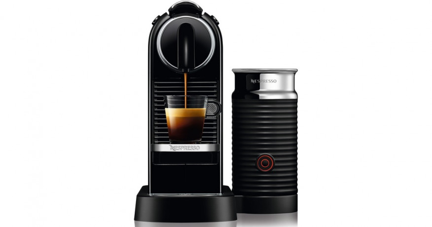 DeLonghi DeLonghi Nespresso Citiz EN 267.BAE, Kapselmaschine schwarz/silber schwarz, silber DeLonghi Nespresso Citiz EN 267.BAE, капсульная машина черный/серебристый