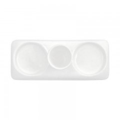 Gmundner Keramik Gmundner Keramik Gruner Rand Untersetzer fur Salz/Pfeffer-Garnitur 17 cm Gmundner Ceramics Gr?ner Rand Подставка для соли и перца набор 17 см