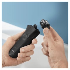 Braun Elektrischer Rasierer fur Manner quot;Series 3 301quot; in Schwarz + Reisebeutel  Электробритва для мужчин &amp;quot;Серия 3 301&amp;quot; в черном + дорожная сумка