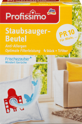 Profissimo Пылесборник для пылесоса PR10, 4 шт