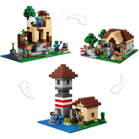 LEGO Minecraft 21161 Die Crafting-Box 3 ЛЕГО Набор для творчества 3.0