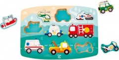 HAPE Puzzle Einsatzfahrzeuge Машины скорой помощи-головоломки