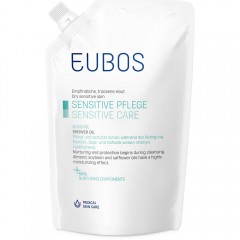 Eubos SENSITIVE Dusch Ol F Nachf.Btl.  Масло для душа SENSITIVE F сменный пакет