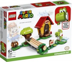 LEGO Super Mario 2er Set: 71360 Abenteuer mit Mario - Starterset + 71367 Marios Haus und Yoshi - Erweiterungsset Super Mario Set of 2: 71360 Adventures with Mario — Starter Set + 71367 Mario&amp;#39;s House and Yoshi — Expansion Set