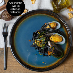 Moritz &amp; Moritz Moritz &amp; Moritz Speiseteller 4-tlg. REACTIV blau Обеденные тарелки Moritz &amp;amp; Moritz 4 шт. РЕАКТИВНЫЙ