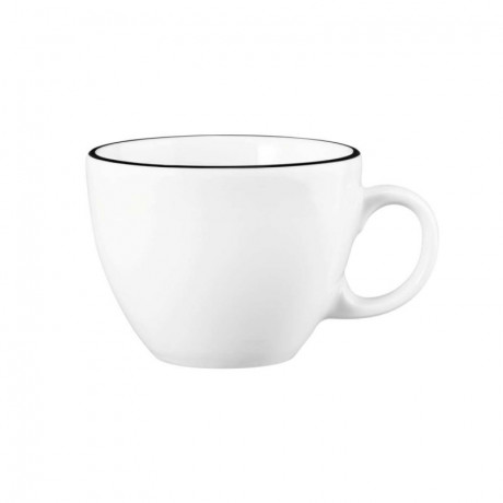 Seltmann Weiden Seltmann Weiden Modern Life Black Line Espressoobertasse 0,09 L mit Untertasse 2-tlg. Чашка для эспрессо Seltmann Weiden Modern Life Black Line 0,09 л с блюдцем, 2 шт.