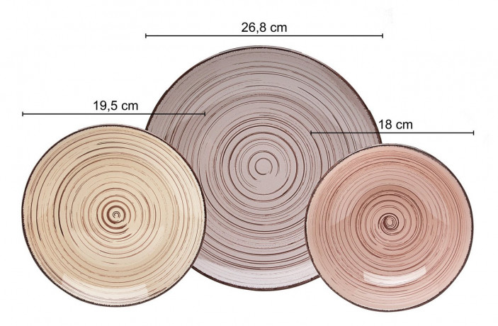 Van Well Van Well Kombiservice 24-tlg. Royal multicolour Комбинированный сервиз Van Well 24 шт. Королевский